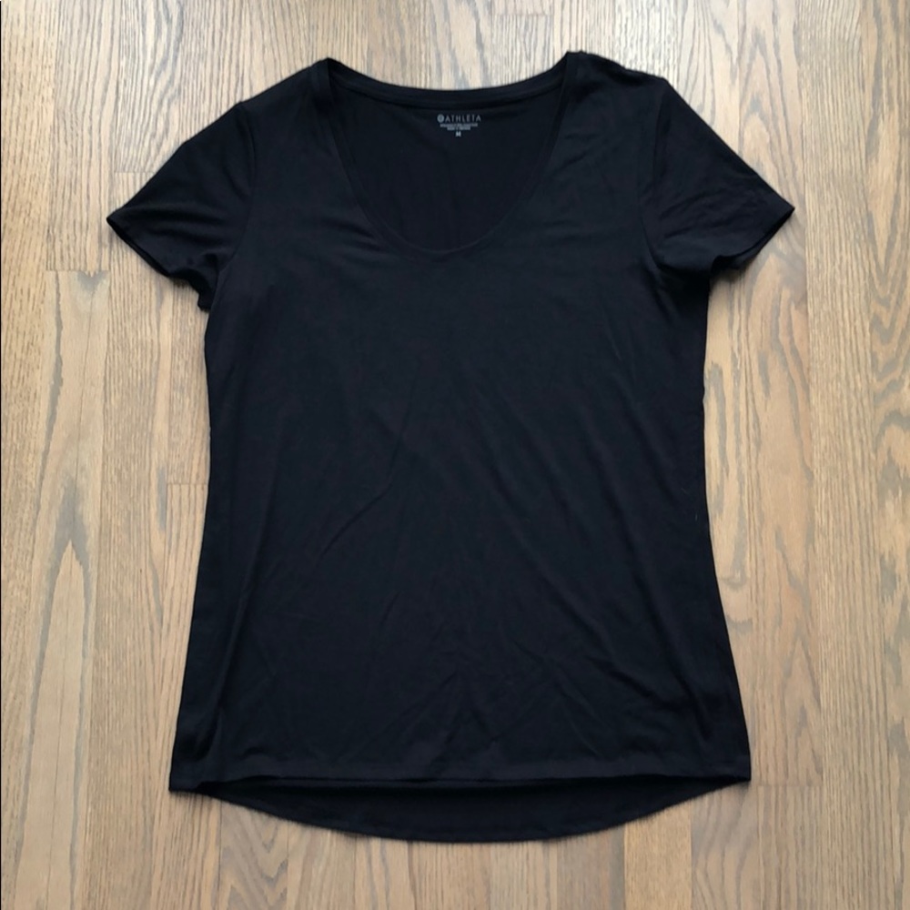 Black Athleta Tee